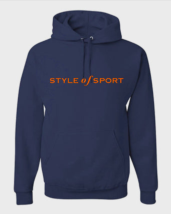 STYLE OF SPORT NAVY HOODIE