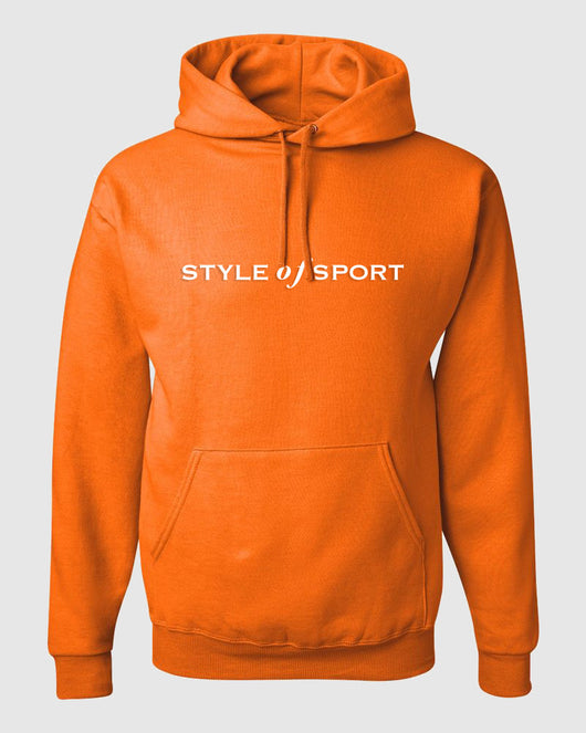STYLE OF SPORT Orange Hoodie